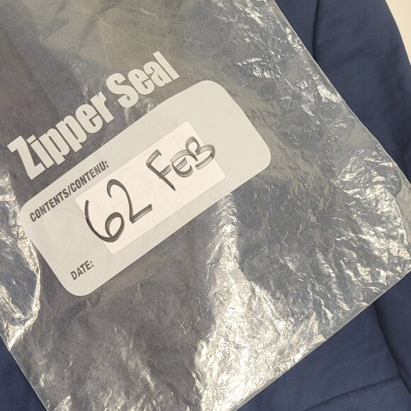 Orvieto Vintage Men's Navy Blue 100% Wool Lapel Collar Two Button Blazer Sz 48R - Picture 9 of 12